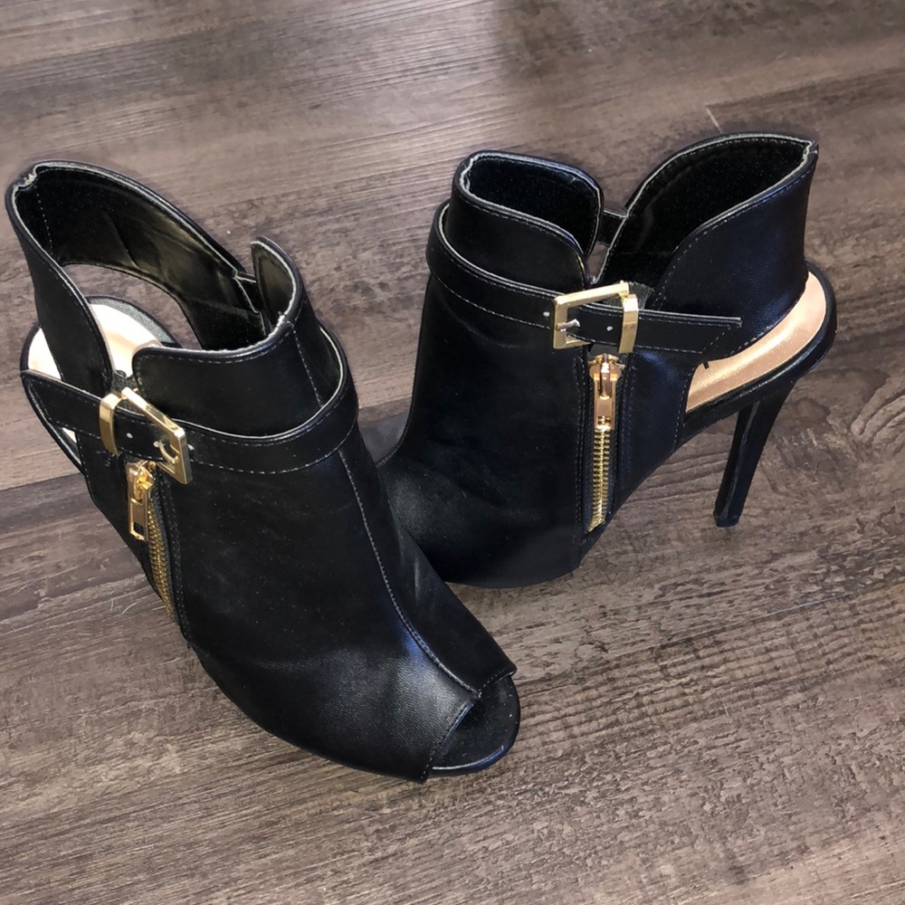 Black Charlotte Ruse Heels